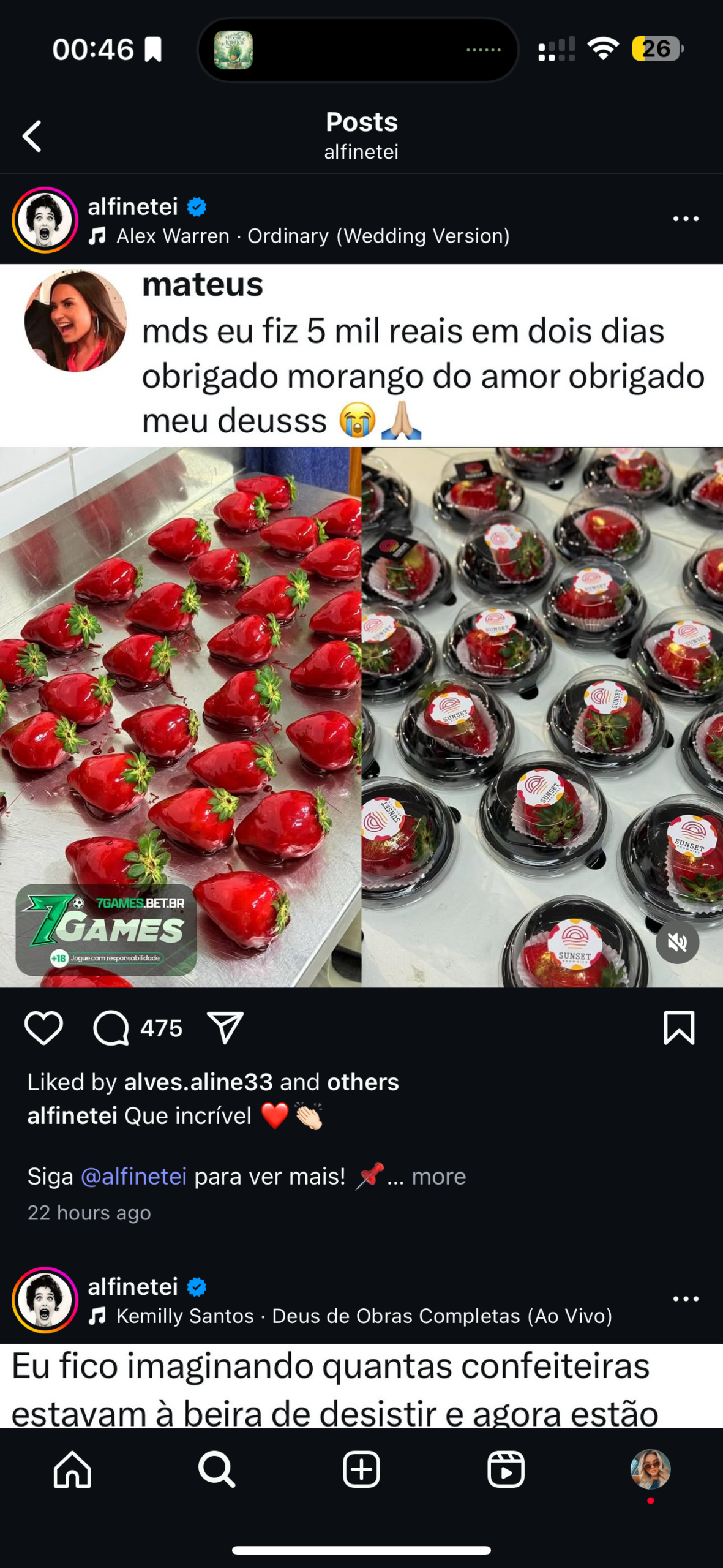 Reportagem Morango do Amor 1